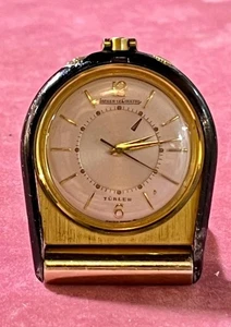 Jaeger Le coultre Turler Desk Clock with Alarm Working - Picture 1 of 7