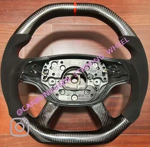  Mercedes BENZ  W221/S65 AMG/CL550/CL63/S63 CARBON FIBER STEERING WHEEL  07-10YS - Picture 1 of 5