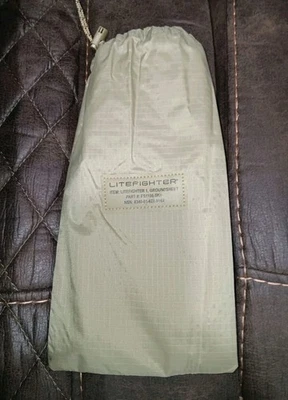 ANYGROUND New Litefighter 1 Ground Sheet Individual Shelter System Tent. New Never Used.