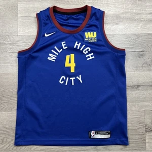Denver Nuggets Mile High City Paul Millsap #4 Nike Trikot Jugend Große L - Bild 1 von 10