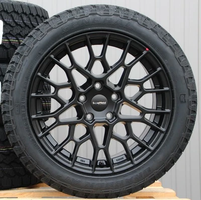 VW Bus T5 T6 T6.1 Satz Räder Alufelgen Supermetal Cell Hankook Allwetterreifen - Bild 1 von 2