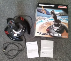 Thrustmaster USB T.Flight Stick X PC PS3 Compatible Gaming Joy Stick - Picture 1 of 10