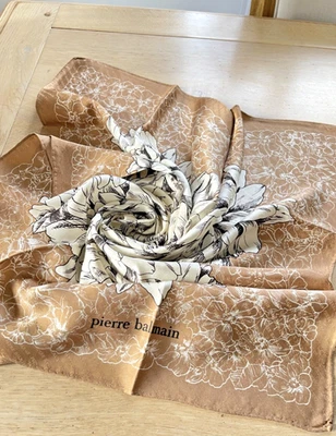 Bufanda vintage rara Pierre Balmain Foto 1 de 3