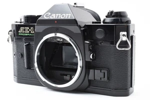 [Near MINT] Canon AE-1 P Program 35mm SLR Film Camera Black From JAPAN - Picture 1 of 12