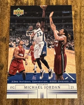 2002 Upper Deck Michael Jordan, 23rd National Convention, Spokesmen Set N-15 -xx - Image 1 of 2