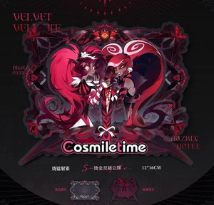 Hazbin Hotel Velvet Acrylic Stand Figure Desktop Collection Anime Gift Game YZ - Picture 1 of 2