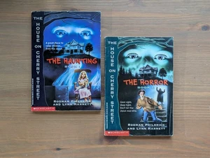 2pk House on Cherry Street Books #1 & 2 The Haunting, Horror Vintage Paperbacks - Picture 1 of 3