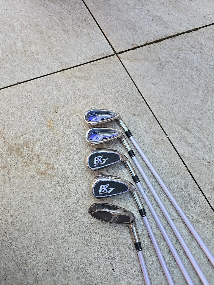 Ram FX7 Evolution 3,5,6,8 & 9 Iron  Hybrid  Degree Graphite Shaft Ladies Flex - Image 1 of 4