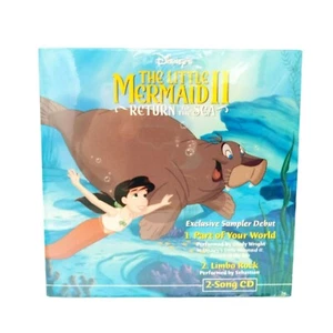 Disney's The Little Mermaid II: Return To The Sea 2-Song Vintage Sampler CD NEW - Picture 1 of 14