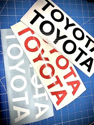 Juego de 2 calcomanías de 8 pulgadas para Toyota Tacoma Tundra 4 Runner Foto 1 de 3