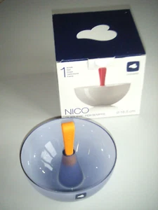 NEU Design- Glasschale > Leonardo NICO < lila + orange 16,5 cm rund in OVP - Bild 1 von 8
