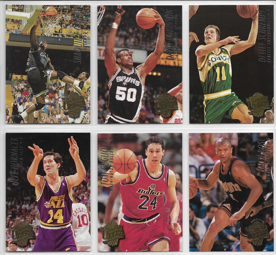 1992-93 to 1994-95 NBA Basketball Cards Upper Deck Skybox Emotion Ultra SP - Image 1 of 1