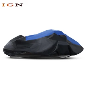 Heavy Duty Polyester PWC Trailerable Jet Ski Cover Waterproof Marine Grade 600D - Picture 1 of 41