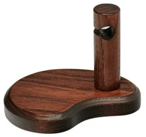 Soporte de pipa de tabaco único hecho de madera maciza para 1 pipa de fumar KAF - Imagen 1 de 9