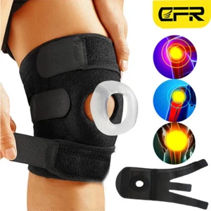 Almohadilla de menisco soporte manga compresión rodilla rótula deportes gimnasio dolor articular - Imagen 1 de 16