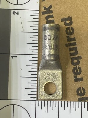 5 tacos de compresión de cobre estañado PANDUIT (4-3 STR cu) 2 SOL cu Foto 1 de 4