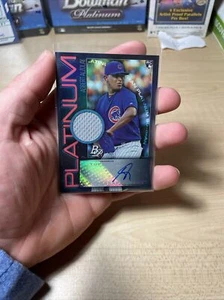 2020 Bowman Platinum Abdert Azolay # 37/99 RPA Auto Patch - Picture 1 of 6