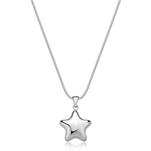 Collana donna acciaio 316L catena stella SSE17 s'agapo gioielli - Foto 1 di 4