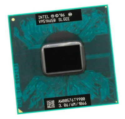 Intel Core 2 Duo T9900 Mobile Dual-Core SLGEE 3.06 GHz 6MB 1066MHz CPU Processor - Image 1 of 2