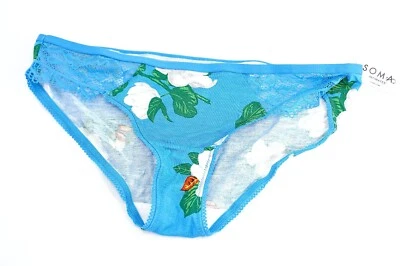 Soma Intimates Embraceable Enchanting Lace Bikini ~ Cascading Magnolias ~ (NWT) - Image 1 of 4