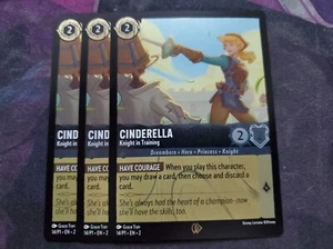 Cenicienta Caballero En Entrenamiento 14/P1 Lorcana Rise of the Floodborn Promoción ¡En Mano! - Imagen 1 de 1