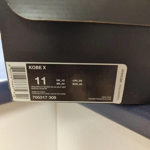 Größe 11 - Nike Kobe 10 Flight - 705317-308 - Bild 1 von 7
