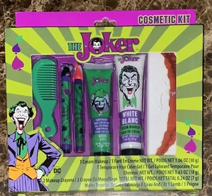 Kit de Maquillaje Cosmético Clásico The Joker Disfraz de Halloween NUEVO DC Comics - Imagen 1 de 2