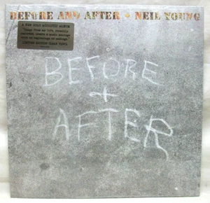 NEW & Sealed Neil Young "Before And After" LP Clear Vinyl Record Secure Shipping - Picture 1 of 2