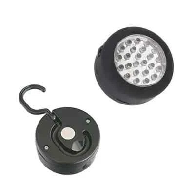 Hanging Camping LED Light Fishing Outdoor Lamp Round Battery Magnet Compact - Image 1 of 4