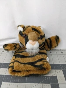 Nanco Bengal Tiger Hand Puppet Plush 11 Inch Stuffed Animal Toy - Picture 1 of 11