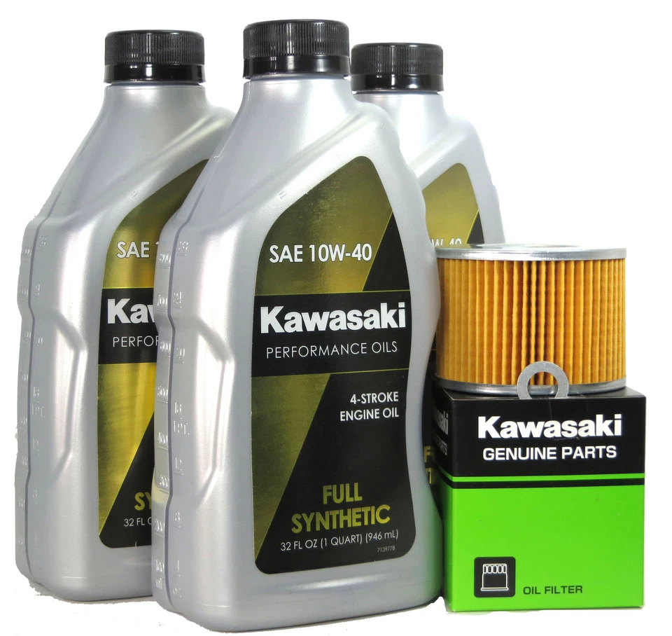 Kawasaki ZG1000-A18 2003 (Concours) kit de cambio de aceite sintético completo Foto 1 de 1