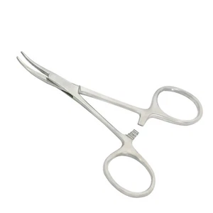 Pinza emostatica per zanzare bambino curva 10 cm - strumento di grado 4'' O - Foto 1 di 3