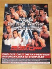 PRIDE FC GRAND PRIX 2000 POSTER ROYCE GRACIE COLEMAN MARK KERR KAZUSHI SAKURABA
