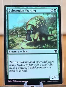 Magic: The Gathering: Colossodon Yearling - 178/264 - Lámina - Dragones de Tarkir - Casi nuevo - Imagen 1 de 2