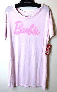 Barbie Sleepshirt Damen Medium rosa Nachthemd Dormshirt NEU mit Etikett - Bild 1 von 8