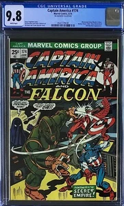 Captain America #174 CGC 9.8 'Buckeye Collection' X-Men Highest Graded Gil Kane! - Picture 1 of 4