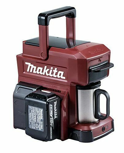 Makita CM501DZAR Portable Rechargeable Coffee Maker - Red/Blue