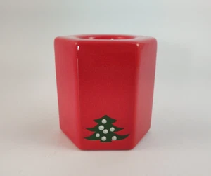 Candelabro Waechtersbach Árbol de Navidad 3 1/2" Luz de Té - Imagen 1 de 8