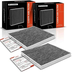 A-Premium 2-PC Cabin Air Filter with Activated Carbon Compatible with Toyota, Do - Picture 1 of 8