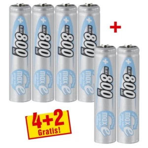 ANSMANN 1321-0000-510 4+2 AAA Akkus 800 mAh - Bild 1 von 1
