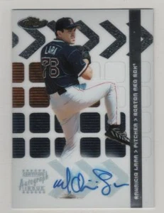 2002 Topps Finest #102 Mauricio Lara Boston Red Sox BV$10 Autografo Auto - Foto 1 di 1