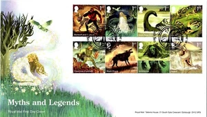 2025 GB MYTHS & LEGENDS FDC - LOCH NESS Postmark- *NICE* 27.3.25 *UNADDRESSED* - Picture 1 of 2