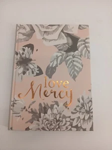 Love Mercy Lined Writing Journal Pink Floral Butterfly C.R. Gibson - Picture 1 of 5