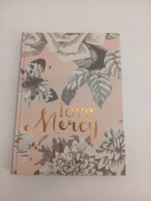 Love Mercy Lined Writing Journal Pink Floral Butterfly C.R. Gibson - Image 1 of 4