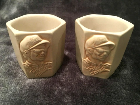 Jeff Gordon Collector Ceramic Shot Glass - 1997 - NASCAR #24 Cover