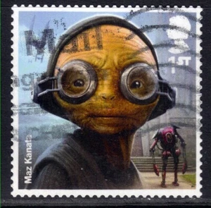 GB 2017 QE2 1st Star Wars Maz Kanata Self Adhesive SG 4015 ( R726 ) - Picture 1 of 1