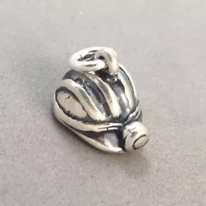 .925 Sterling Silber 3-D BERGLEUTE HUT CHARM Kohle Hart Helm Lampe NEU 925 HM11 - Bild 1 von 4