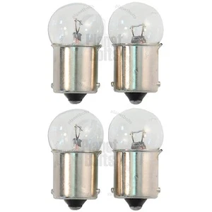 Clear 4x Light Bulb Turn Signal Blinker Single Filament Glass 1156 BA15S 23W - Bild 1 von 3