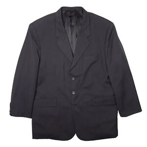 Scottevest T5 Travel Blazer Jacket Mens Size 46 Charcoal Polyester Blend Pockets