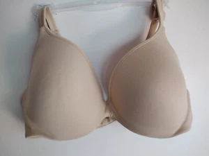 BARELY THERE 38C BEIGE UNDERWIRE LIGHTLY LINED 4640 BEIGE BRA - Picture 1 of 13
